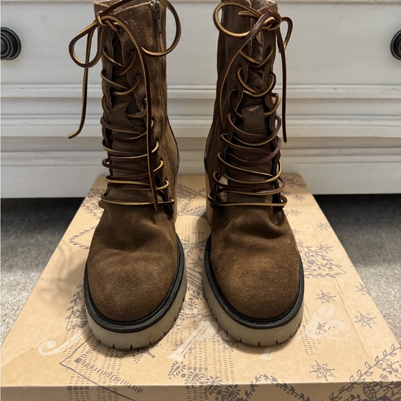 FREE PEOPLE DYLAN lace up - Picture 3 of 3